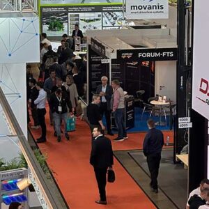 Messestand Forum FTS AGV auf der Logimat Stuttgart