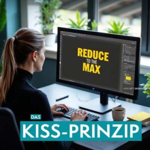 Freelancer setzt das KISS-Prinzip um: Reduziertes Design mit klaren Linien